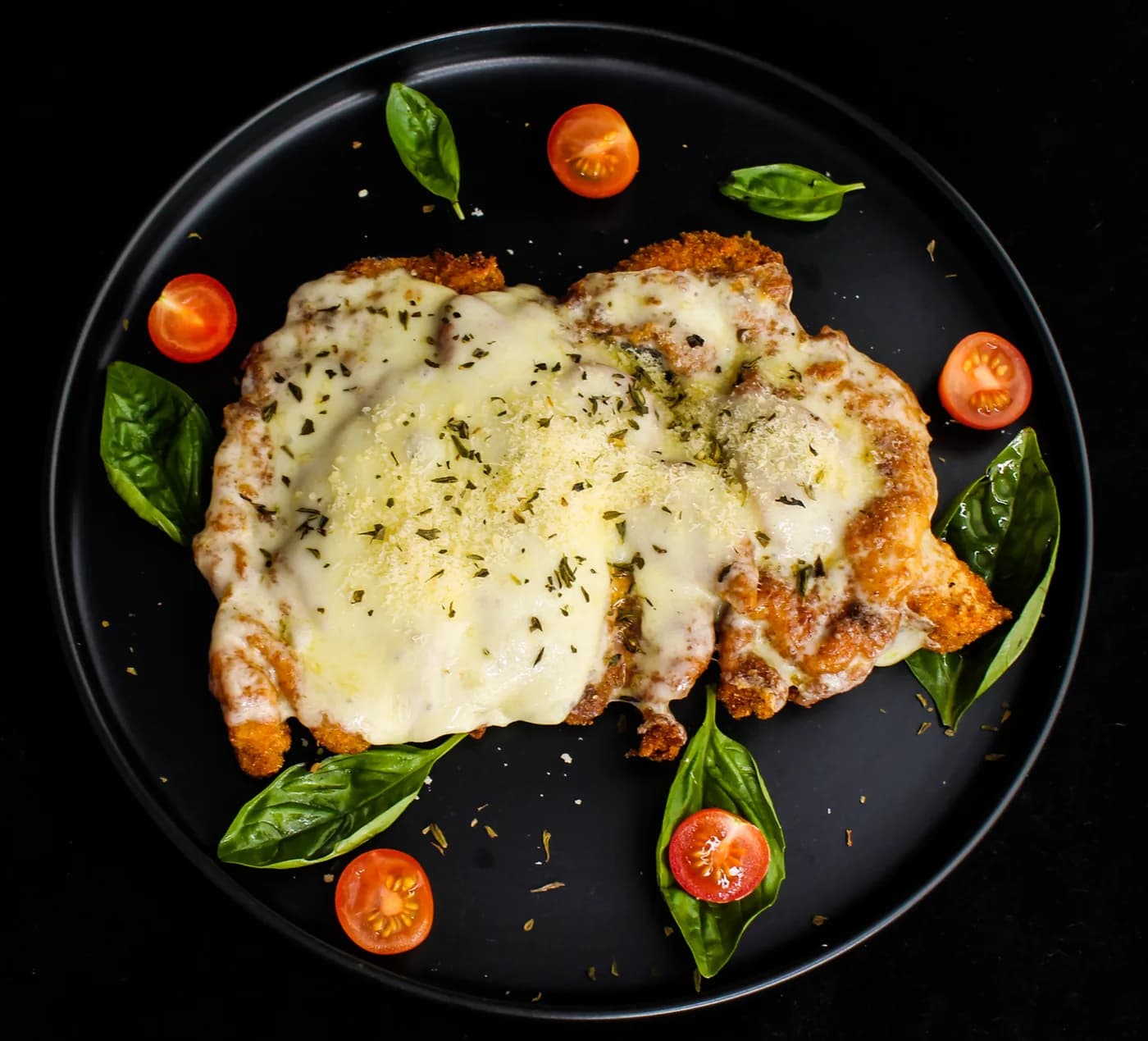 Serving inspiration for Air-Fryer Chicken Parmesan