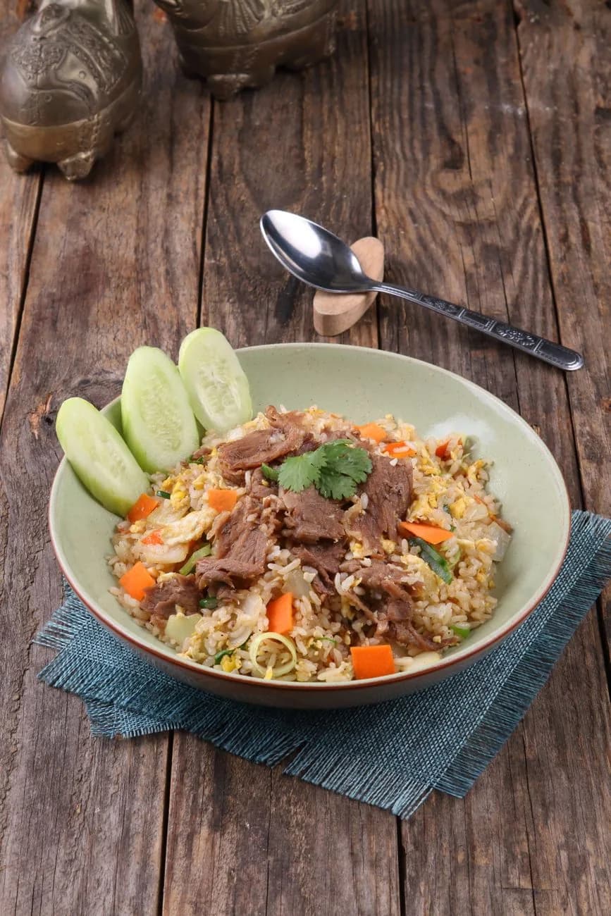 Serving inspiration for Beef Tomato Rice Pot