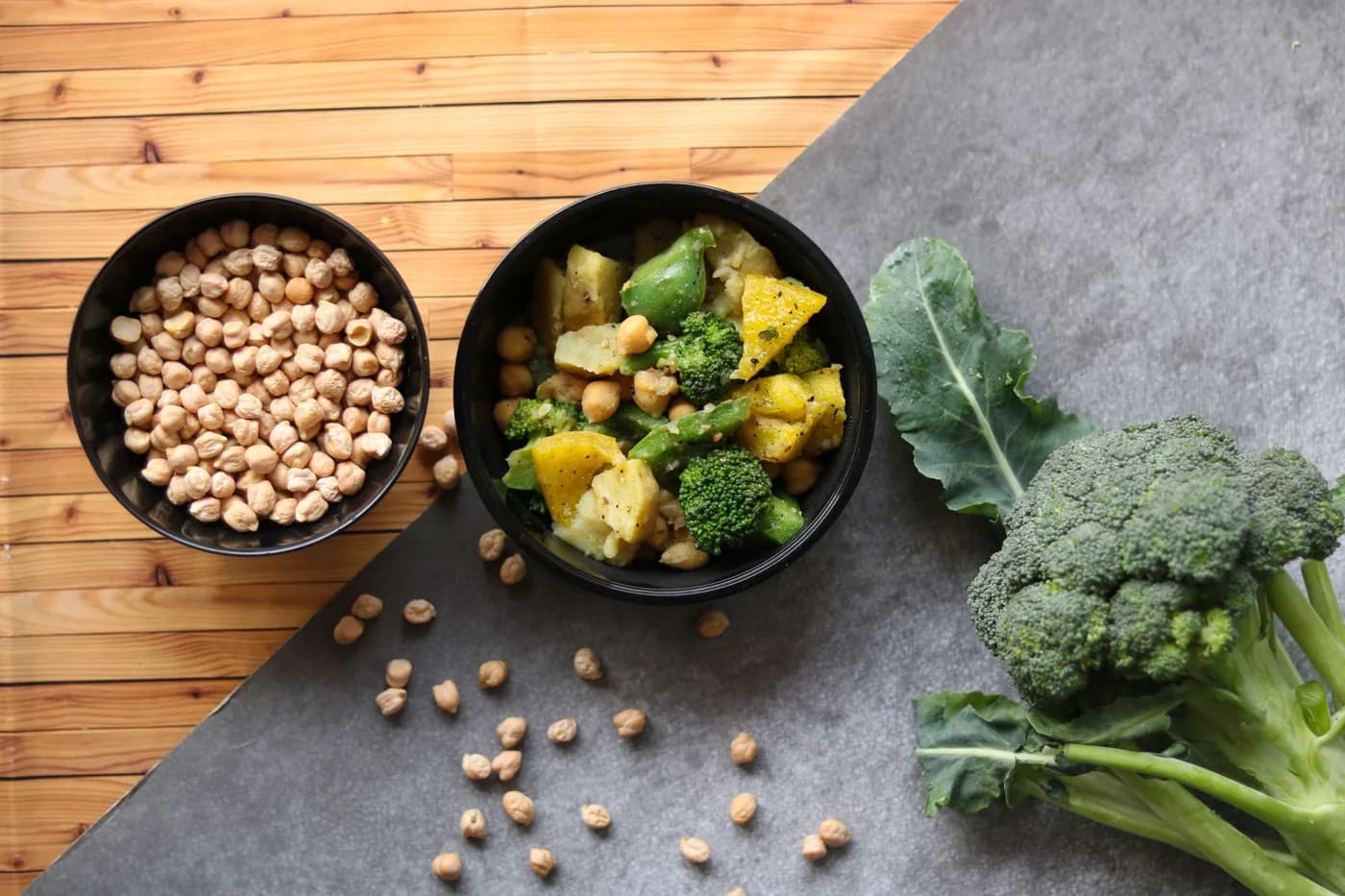Serving inspiration for Chickpea Broccoli Brown Rice Bake