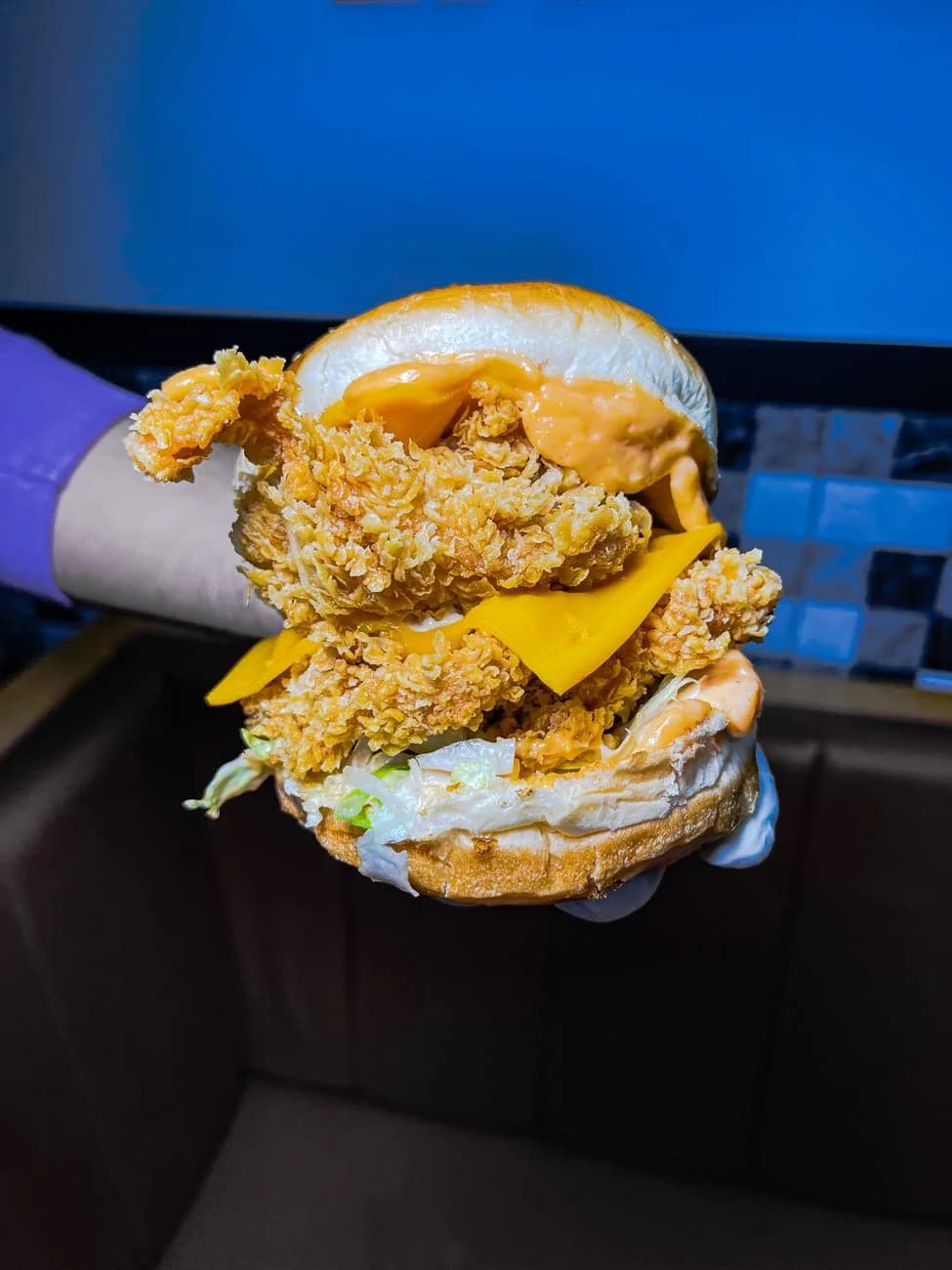 Serving inspiration for Garlic Parmesan Chicken Sandwiches