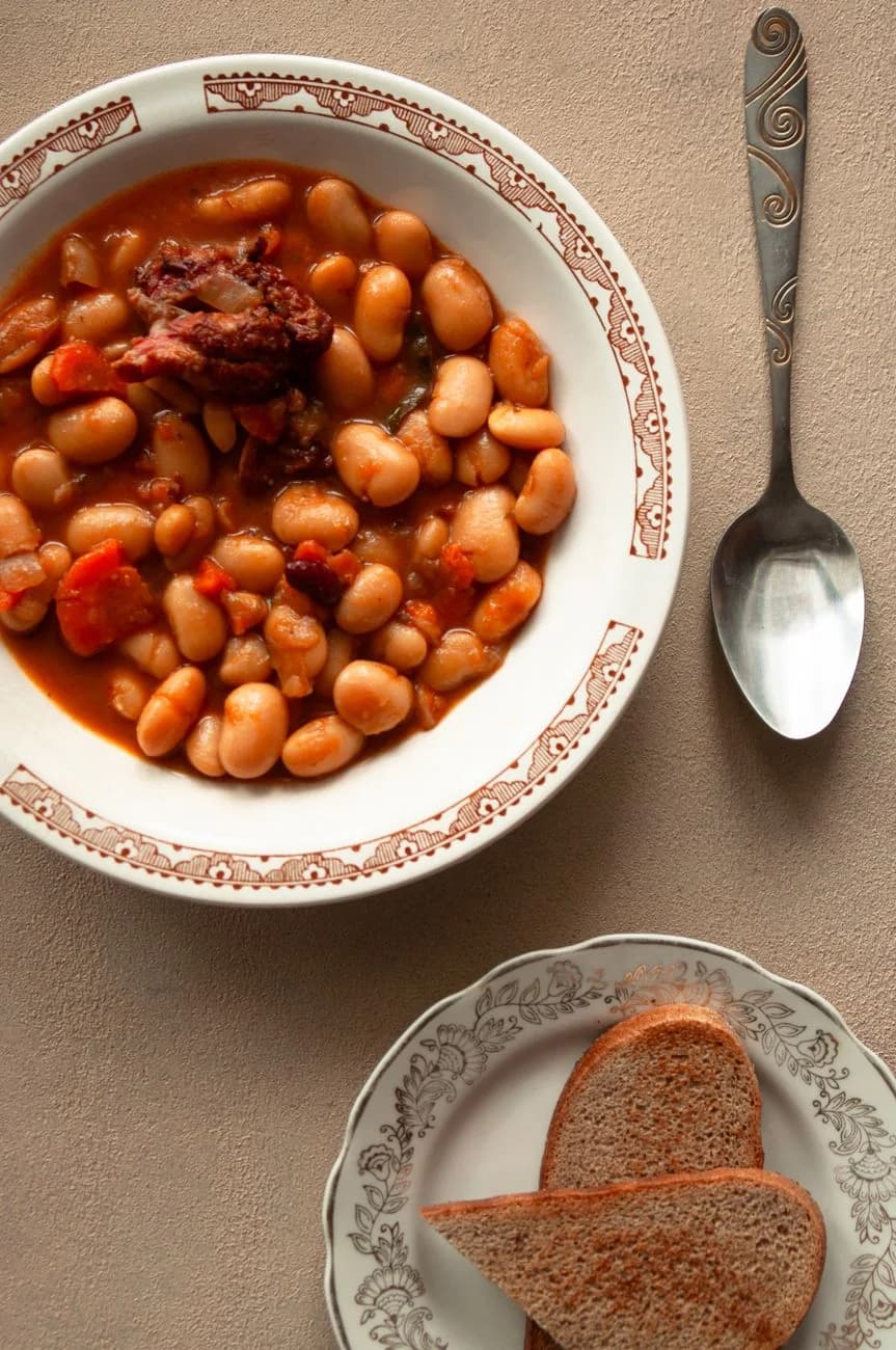 Serving inspiration for Kidney Bean Pepper Chili