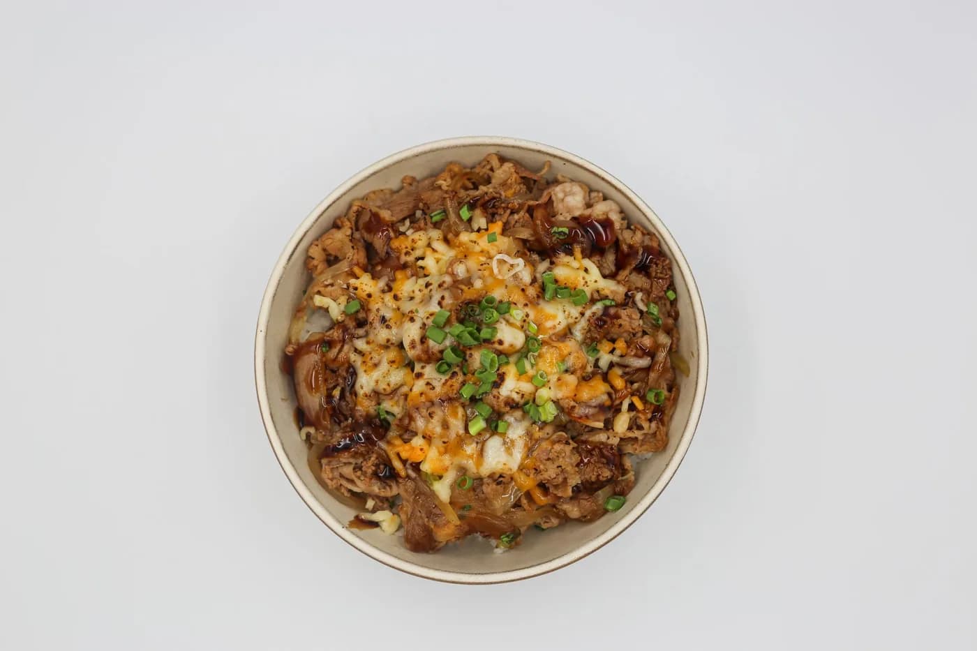 Serving inspiration for Mongolian Ground Beef Bowls