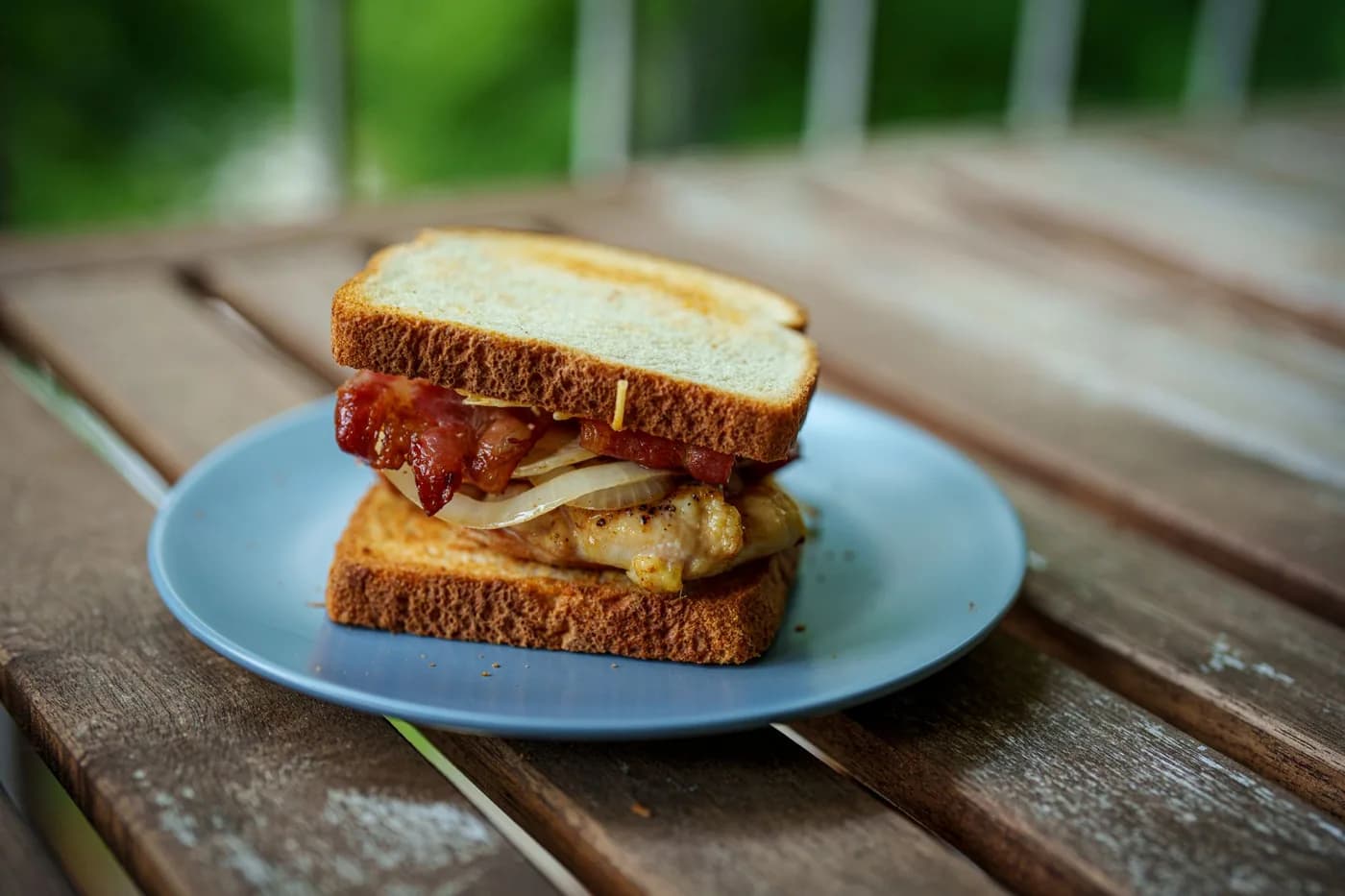 Serving inspiration for Pesto Chicken Tomato Toasts