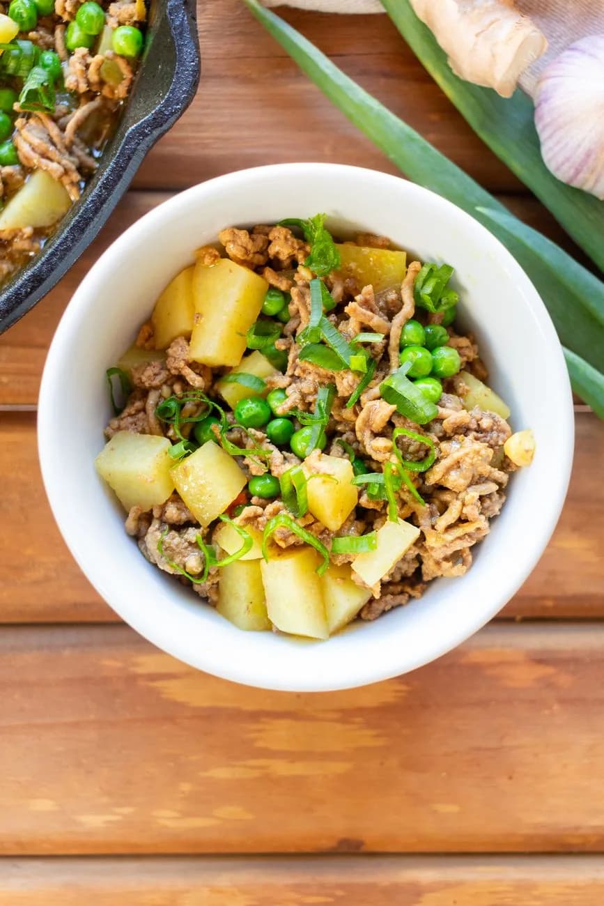 Serving inspiration for Smoky Turkey Sweet Potato Hash
