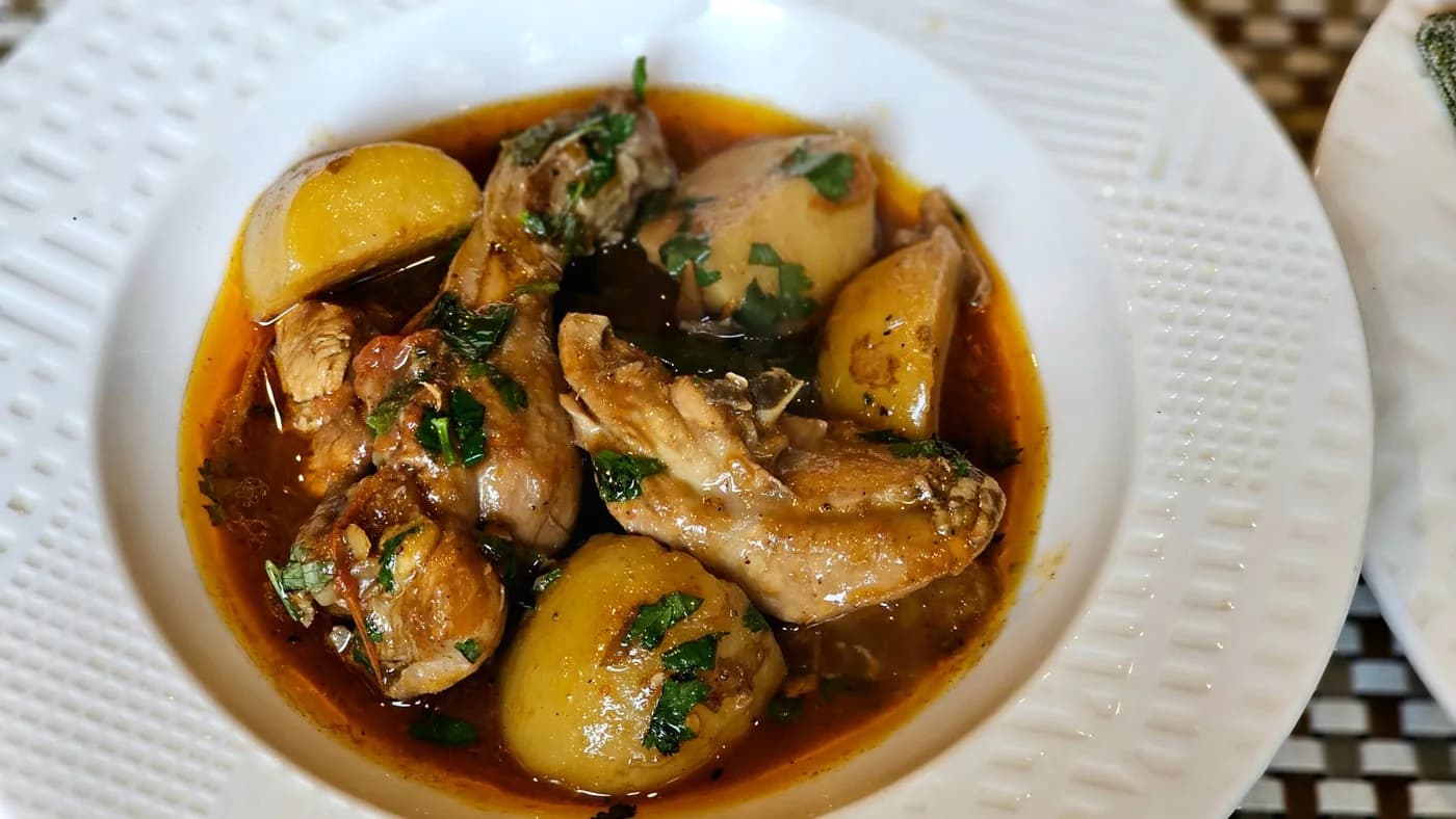 Serving inspiration for Smothered Chicken and Potatoes