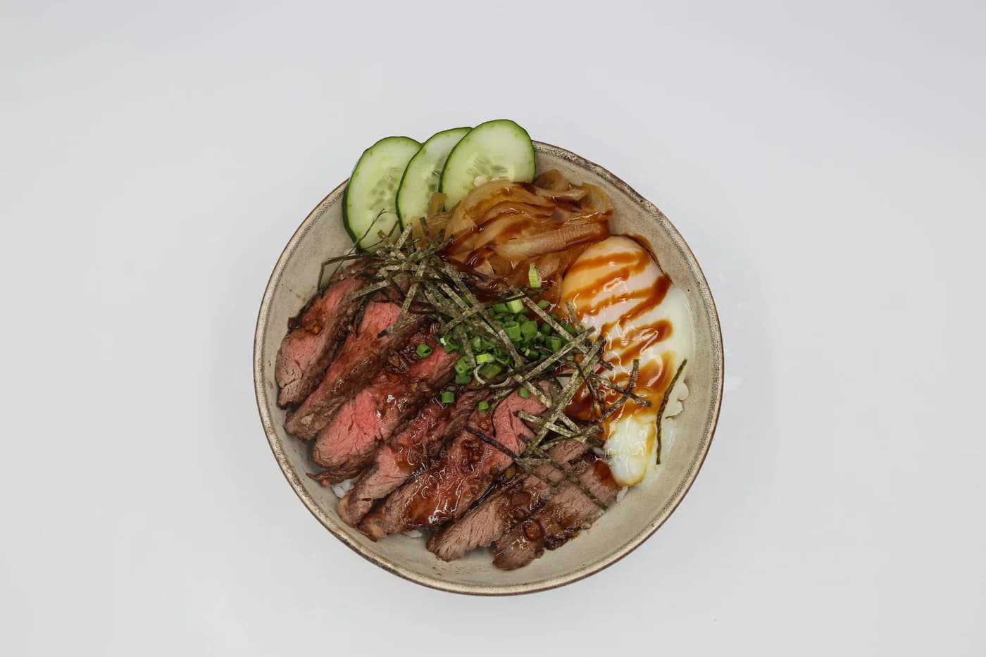 Serving inspiration for Steak Pepper Sizzle Bowls