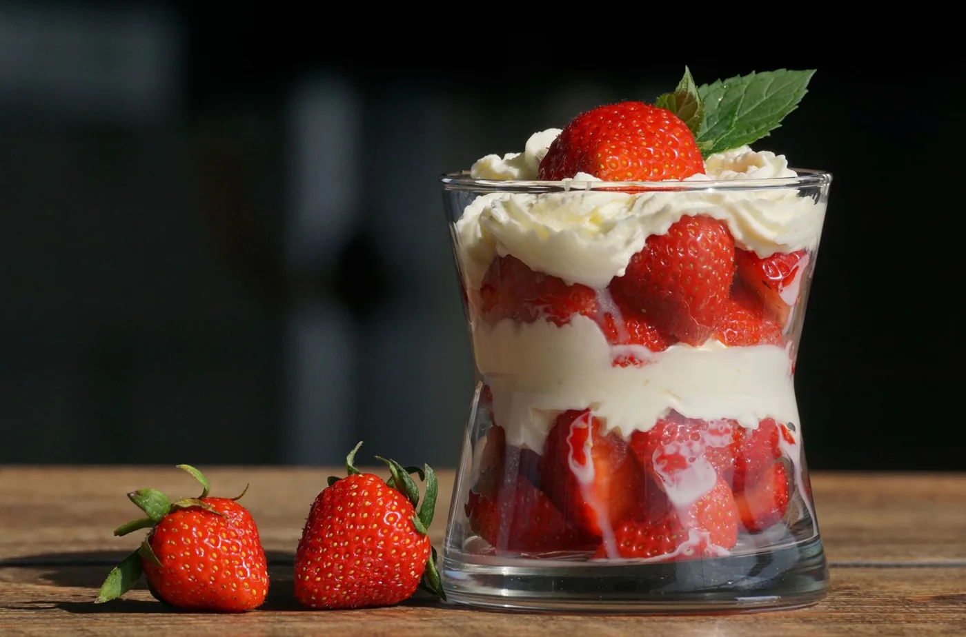 Serving inspiration for Strawberry Yogurt Cheesecake Cups