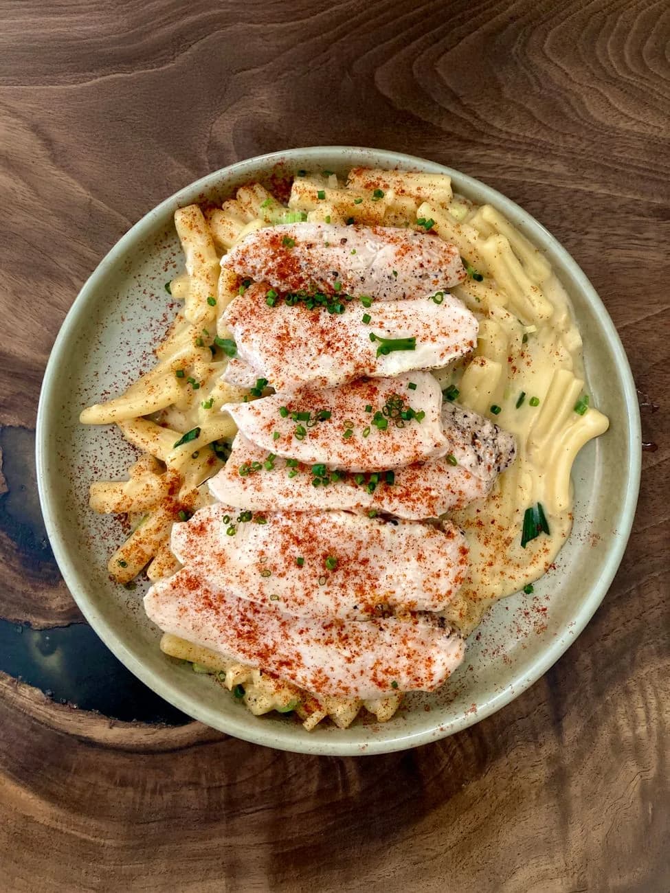 Serving inspiration for Tuscan Chicken Pasta